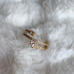 Johnny Was Gold Stone Ring - Size 8